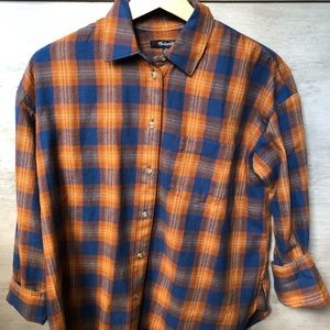Madewell Westward shirt in Ardan Plaid
